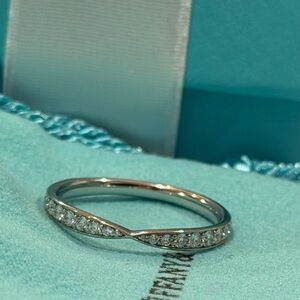 Tiffany & Co. Platinum Diamond Ring